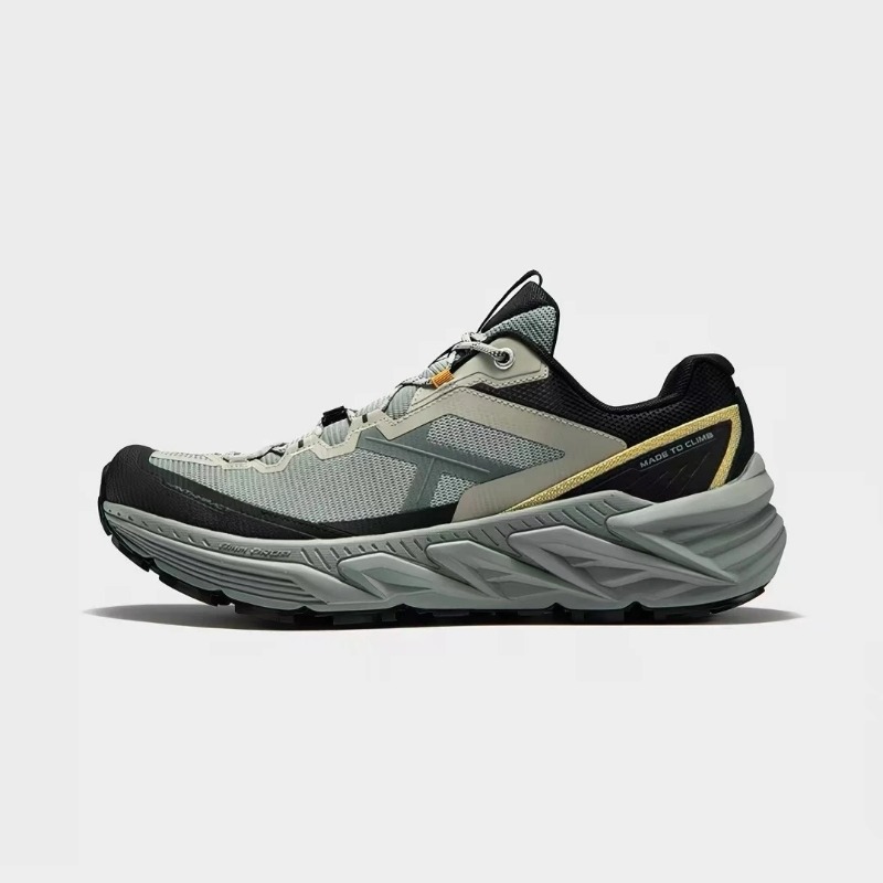 Anti Slip Trail Running Sneakers - รองเท้าวิ่งเทรลระดับมืออาชีพ สำหรับผู้ชายและผู้หญิง รองเท้าเดินกันลื่น รองเท้าผ้าใบกีฬาดีไซเนอร์แบรนด์ Unisex รองเท้าฝึกซ้อมกลางแจ้ง