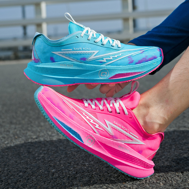 Carbon Plate Marathon Racing Shoes - รองเท้ากีฬาผู้ชาย รองเท้าผ้าใบ คาร์บอนเพลท สำหรับวิ่ง จ๊อกกิ้ง มาราธอน