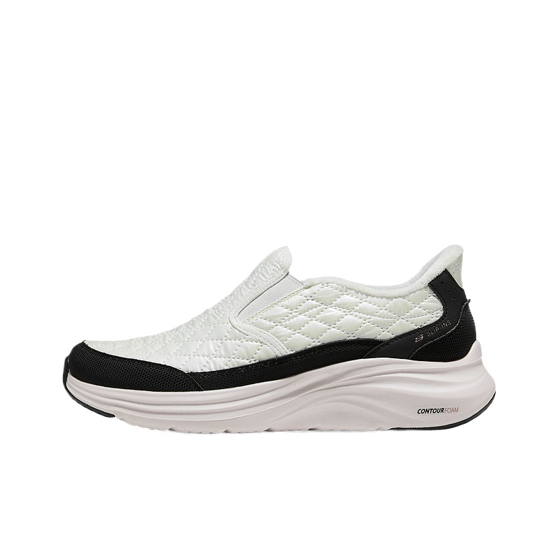 Women'S Shoes - รองเท้าเดินผู้หญิง Skechers SPORT ทรงเตี้ย สีดำ 150849-WBK