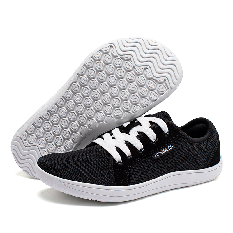 Wide Toe Box Running Sneakers - HOBIBEAR กว้าง Toe Barefoot รองเท้าสตรี Mens
