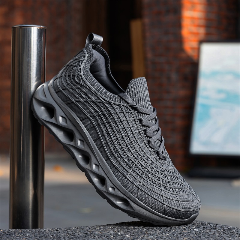 รองเท้าผ้าใบลำลองสำหรับผู้ชายไ - Wide Toe Box Running Sneakers บทวิจารณ์และราคา