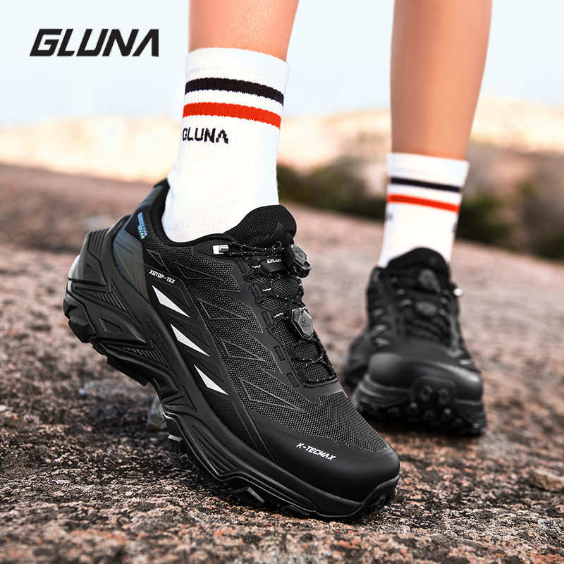 GLUNA รองเท้าวิ่งเทรลกันน้ำเต็ - Anti Slip Trail Running Sneakers บทวิจารณ์และราคา
