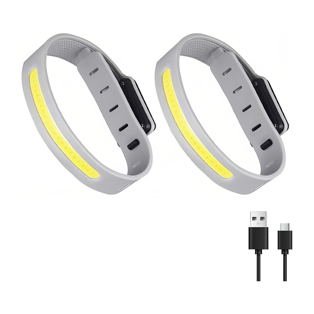 AD45 ชุดไฟส่องสว่างสำหรับวิ่ง  - Reflective Night Running Shoes บทวิจารณ์และราคา