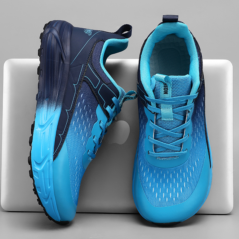 รองเท้าผ้าใบหัวกว้าง พื้นหนา แ - Wide Toe Box Running Sneakers บทวิจารณ์และราคา