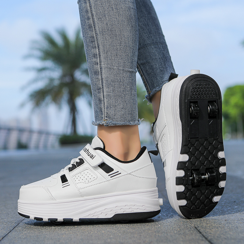 รองเท้าสเก็ตแบบมีล้อที่สามารถเ - Running Shoes บทวิจารณ์และราคา