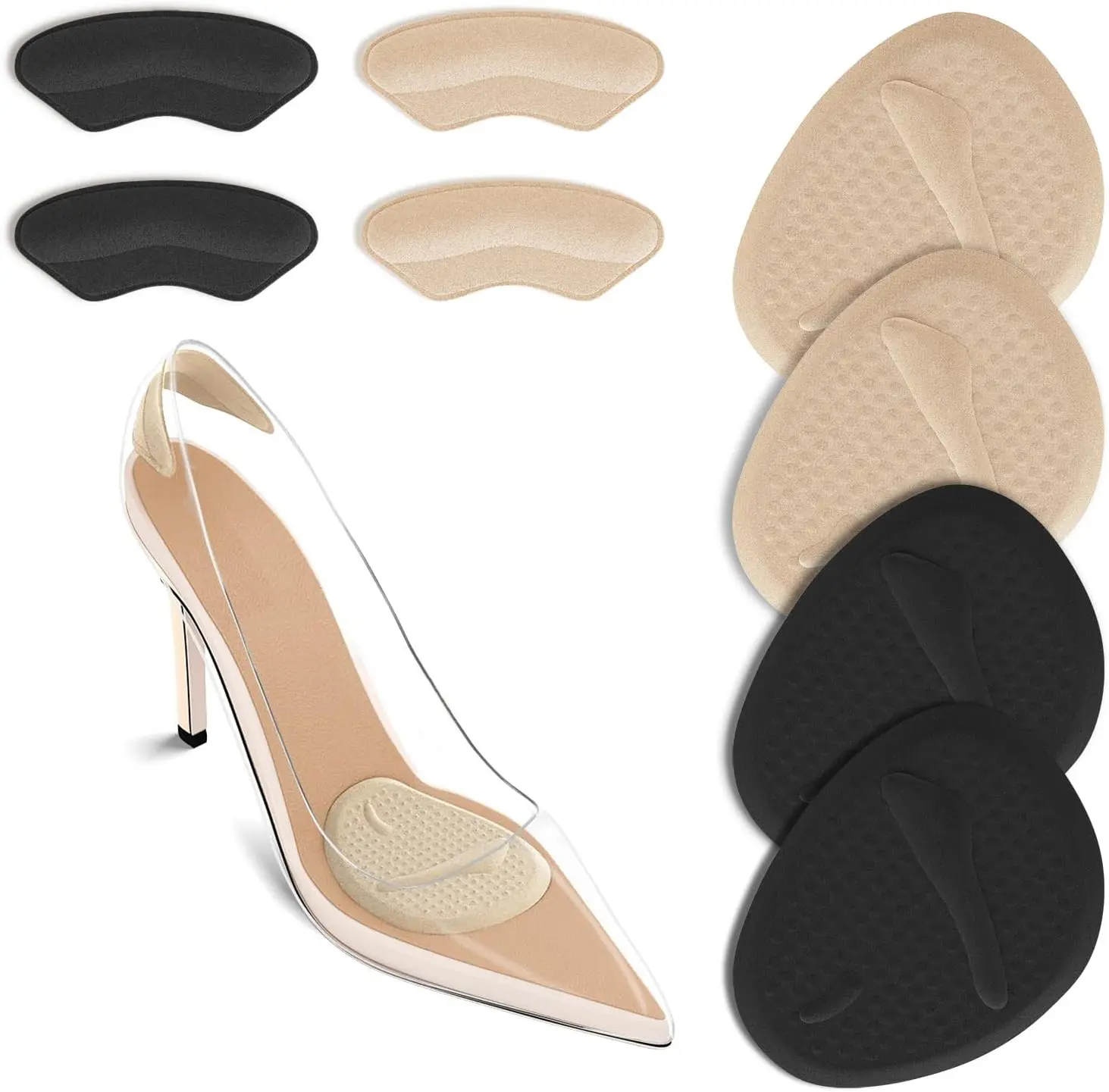 แผ่นรองส้นเท้า 2 ชุด, แผ่นรองฝ - Heels บทวิจารณ์และราคา