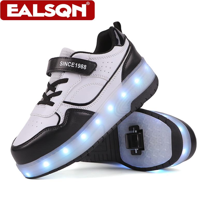 รองเท้าสเก็ตล้อ LED สำหรับเด็ก - Running Shoes บทวิจารณ์และราคา