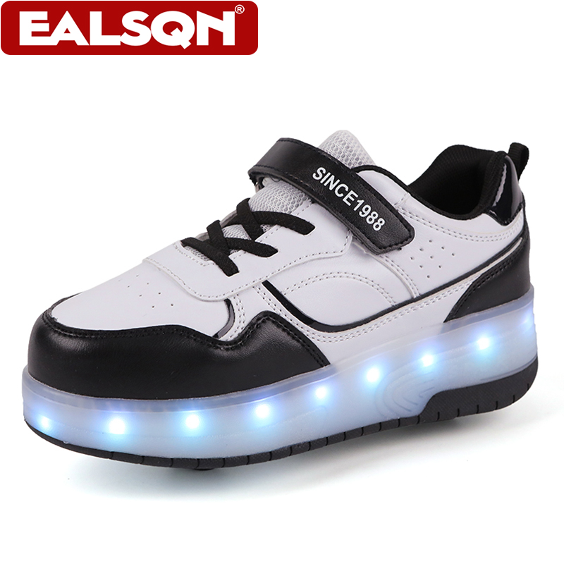 รองเท้าสเก็ตล้อ LED สำหรับเด็ก - Running Shoes บทวิจารณ์และราคา
