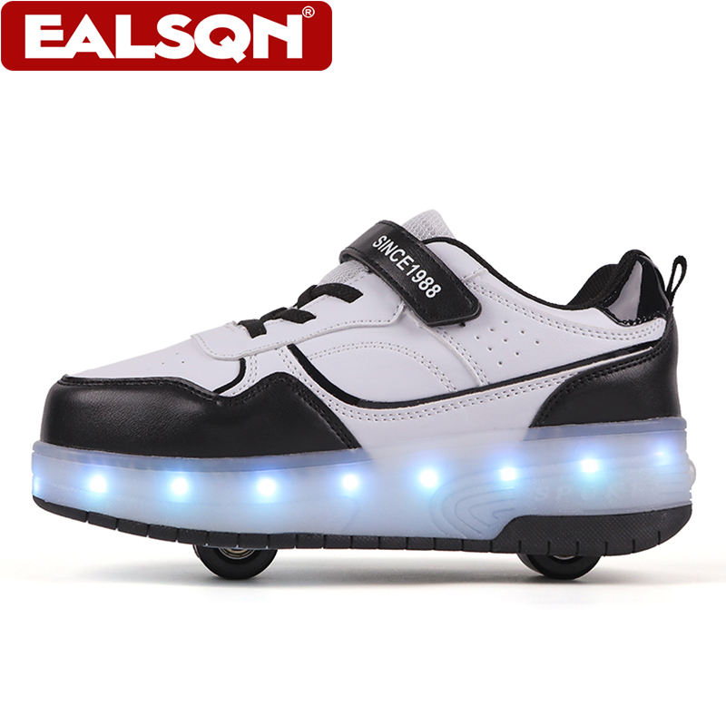 รองเท้าสเก็ตล้อ LED สำหรับเด็ก - Running Shoes บทวิจารณ์และราคา
