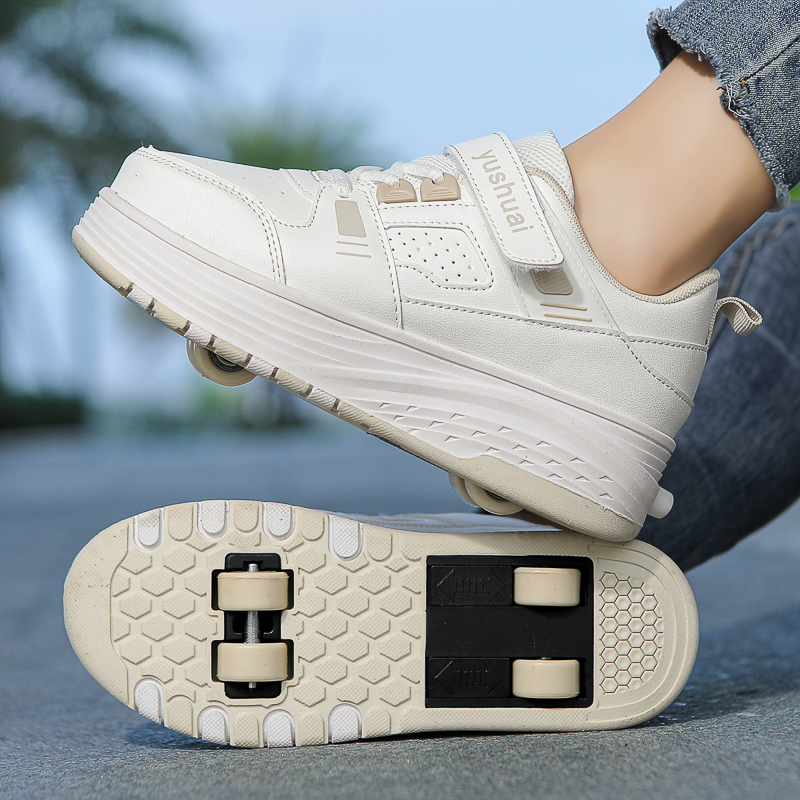 โรลเลอร์สเก็ตสี่ล้อสำหรับเด็กผ - Running Shoes บทวิจารณ์และราคา